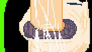 Hentai Blowjob Big Dick In Pixel Art Animation