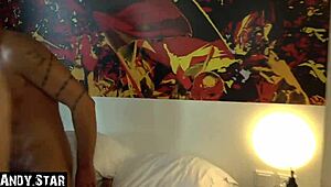 European nymphomaniac sucks three cocks in intense gangbang action!