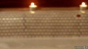 Intense cock sucking leads to cumshot