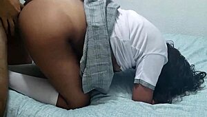 my ass hurts, so he fucks my pussy