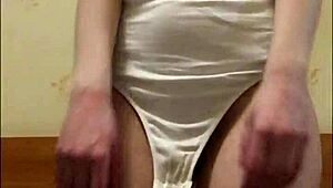 I Watched The Brunette Undress Revealing Dirty Panties