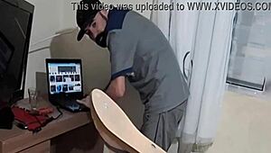 hey, what happened when lonely housewife met naughty electrician alone? check this wild exclusive!