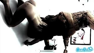 latina step sister seduced by teen for lesbian fucking in dorm