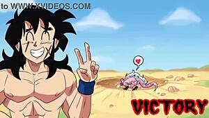 Yo, ever seen Dragon Ball Android 21 with those massive tits