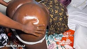 Que gran trasero oiled and bound