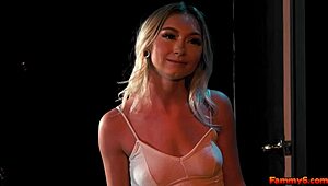 Two Blonde Stepsisters Finger and Lick Pussy