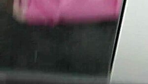 this satin nightgown gets covered in cum