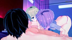 Watch Two Cute Femboys Get Fucked In This Hot Threesome Gay Hentai?