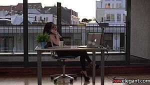 Elegant Milf Takes Black Dong In Pov Doggy