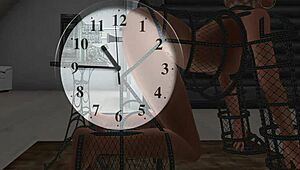 a thief turns into a nympho in this european roleplay story