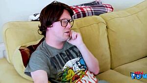 Carli Hudson Performs 69 with Nerd Including Blowjob and Cunilingus