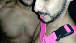 Bareback Orgy Finale In Bar