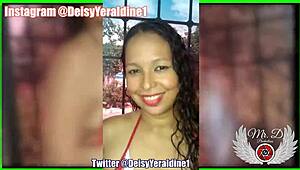 deisyyeraldine explores erotic toys in sensual solo play