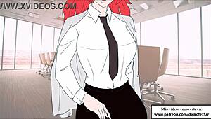 Office slave instructions with ballbusting and spanking