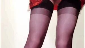 Shemale In Court Corset By Selena