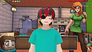 Witch Got Cake Hornycraft Riding Big Tits Milf Ass