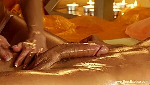 tuerische massage with exotic milf handjob feels so good