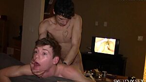 dude, that monster cock just wrecked us in group action!