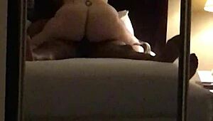 Look at that big ass tattooed PAWG bent over.