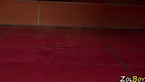 Babe Gets Peed On And Spunked In Mouth 😱