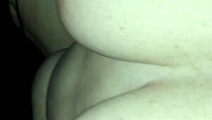 Wife explores toys in solo play