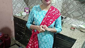 Hot milf bhabhi dominates innocent devar in intense roleplay sex