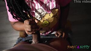 she couldn't wait to slide this dick into her mouth with itskittylove and itsthebeast