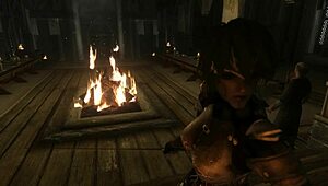 The Jarl's Brutal Request for Intense Whipping Unleashed