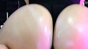 Big Ass Latina Girl Fingers Herself to Intense Orgasm in Solo Play