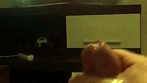 Victoria June Delivers Intense Handjob Leading to Explosive Cumshot on Her Pussy