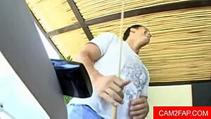 hey, this teen is getting gangbanged rough and creampied in a wild orgy.