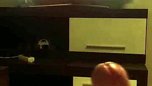 Victoria June Delivers Intense Handjob Leading to Explosive Cumshot on Her Pussy