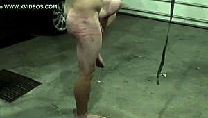 Hey, check this wild spanking session in the garage again