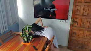 Hot Latina Mature Teases Big Ass