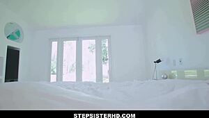 petite brunette stepsister pov with emily willis