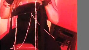 Empowering black submissive breaks free from BDSM restraints