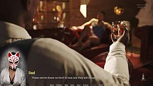 Blonde Milf With Big Tits Sucks Cock In Cartoon Game 'In A Scent 1'