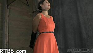 Naked Leather Pet Has Slave Mask Removed For Cock Sucking And Cunt Fucking