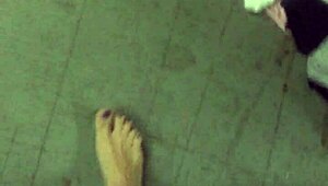 Dirty Feet Fetish Involving Licking and Worship