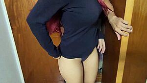 Shobrina's friend watches as she gets fucked by another guy