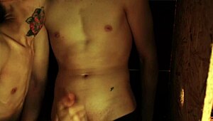 Wonder Glory Hole Sparks Wild Twink Blowjob Action in Secret Spot