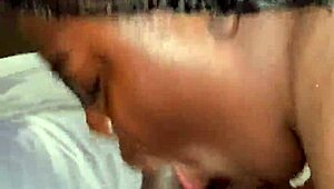 The SLUT is SUCKING and SWALLOWING it ALL in this intense scene