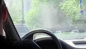 Brunette joins lively threesome group fun