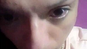 natural ladyboy with tits in pink shirt