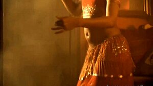 Look at that exotic beauty stripping naked!