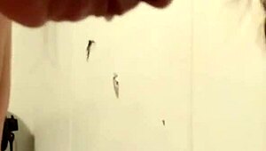 amber crider spits on cock showing off her fat ass