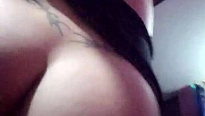 natural ladyboy with tits in pink shirt