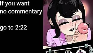 fhbquickie halloween mavis dracula in hotel room