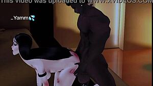 Goth Slut Experiences Monster BBC for First Time