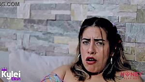 watch me lick my shaved pussy?